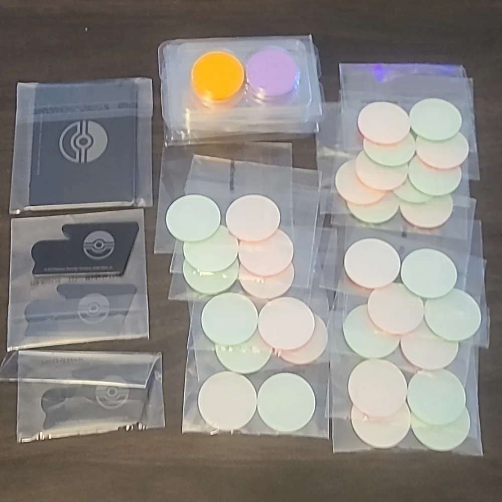 Pokemon Playing Lot: Vstar, poison, burn markers